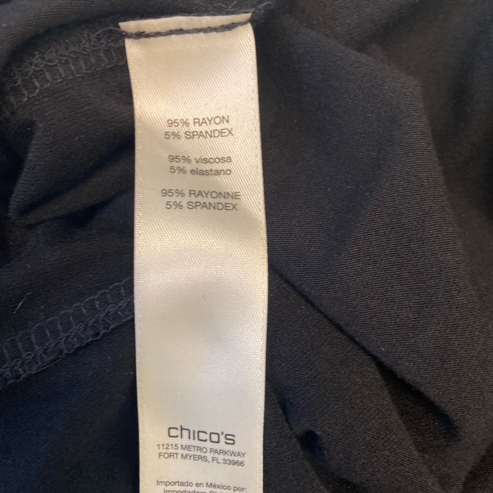 Chico’s Black Maxi Skirt - Flowy Lightweight Silhouette - Picture 4 of 5